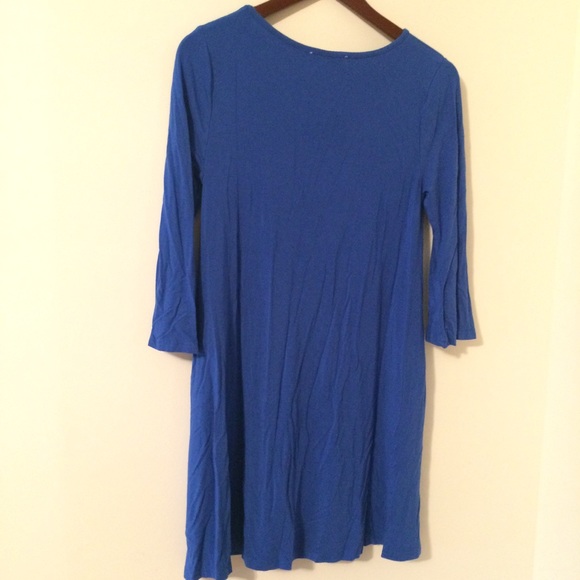 Bell Sleeve T Shirt Dress w/ Pockets - Picture 4 of 7